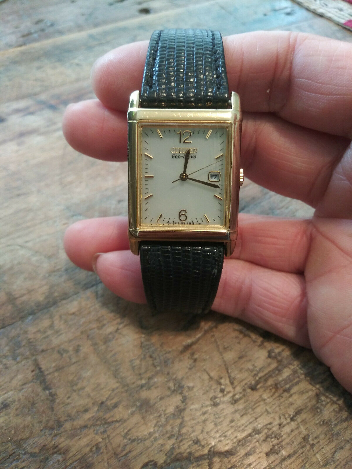 Citizen Eco Drive Square Watch Citizen Tank Eco Drive Square Watch 