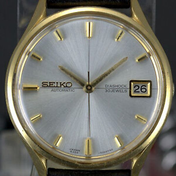 Vintage Seiko 8305-9000 Sea Lion M77 30J Automatic Date Watch Serviced ...
