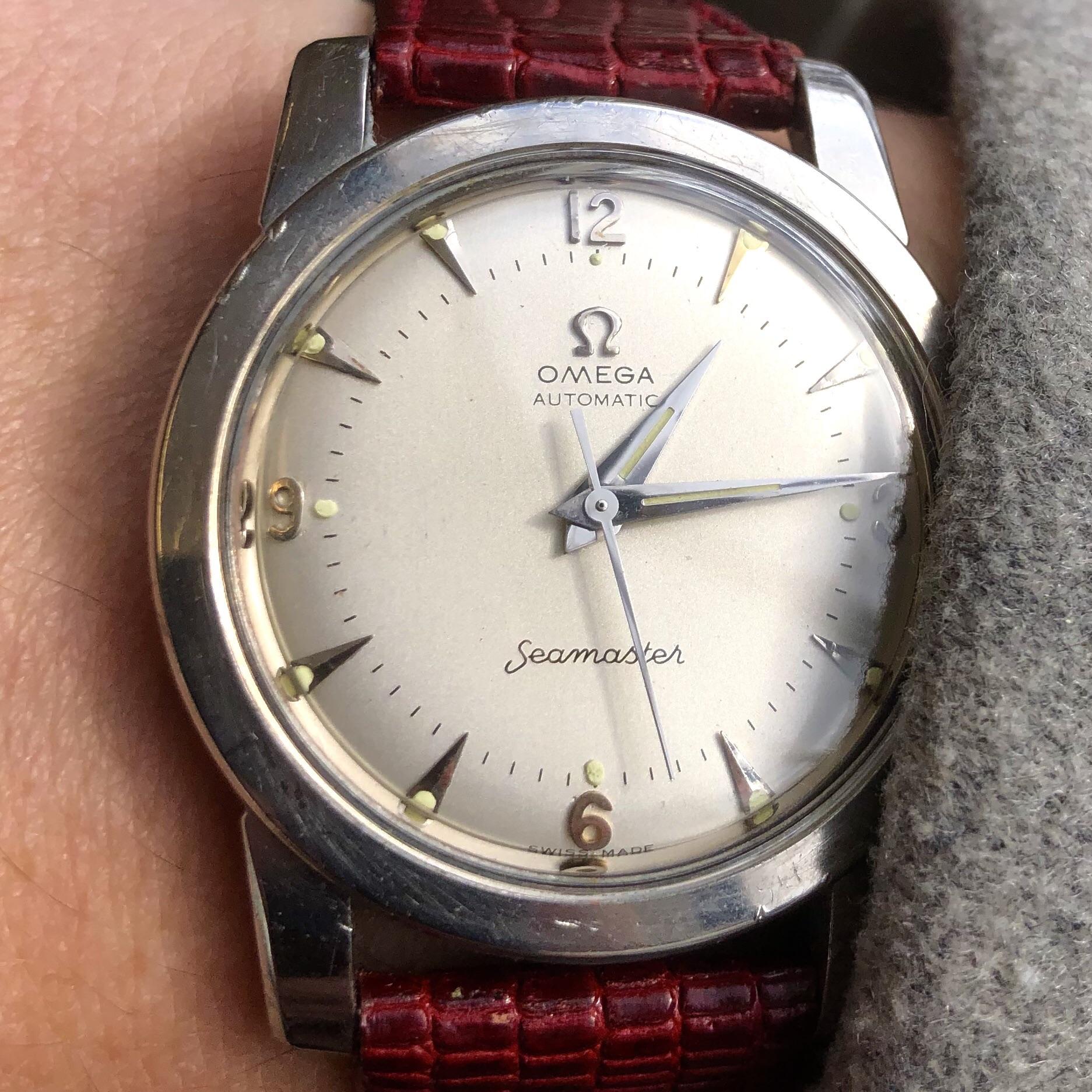 WTS 1953 Omega Seamaster bumper automatic all original