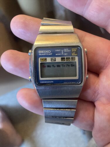 Vintage Seiko A128-5000 Digital Watch Spares Or Repairs | WatchCharts