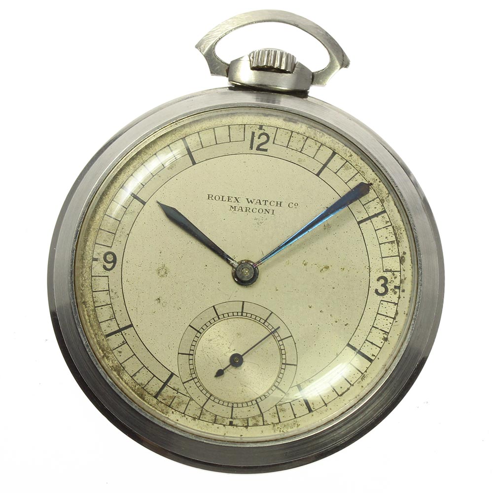 rolex marconi pocket watch