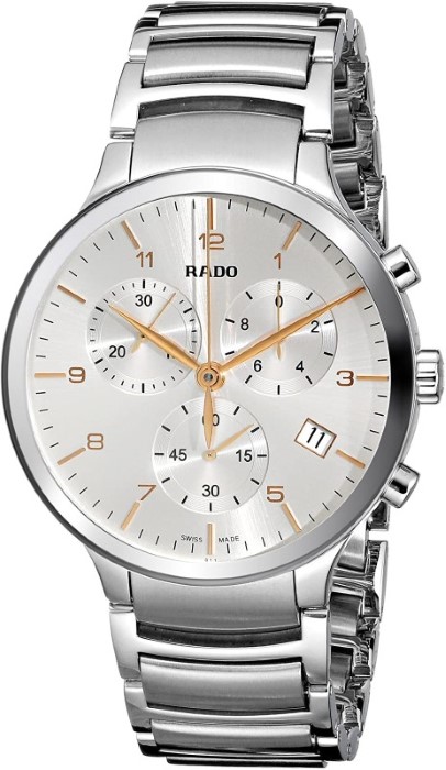 Rado Watch Rado Men s R30122113 Centrix XL Chronograph Analog