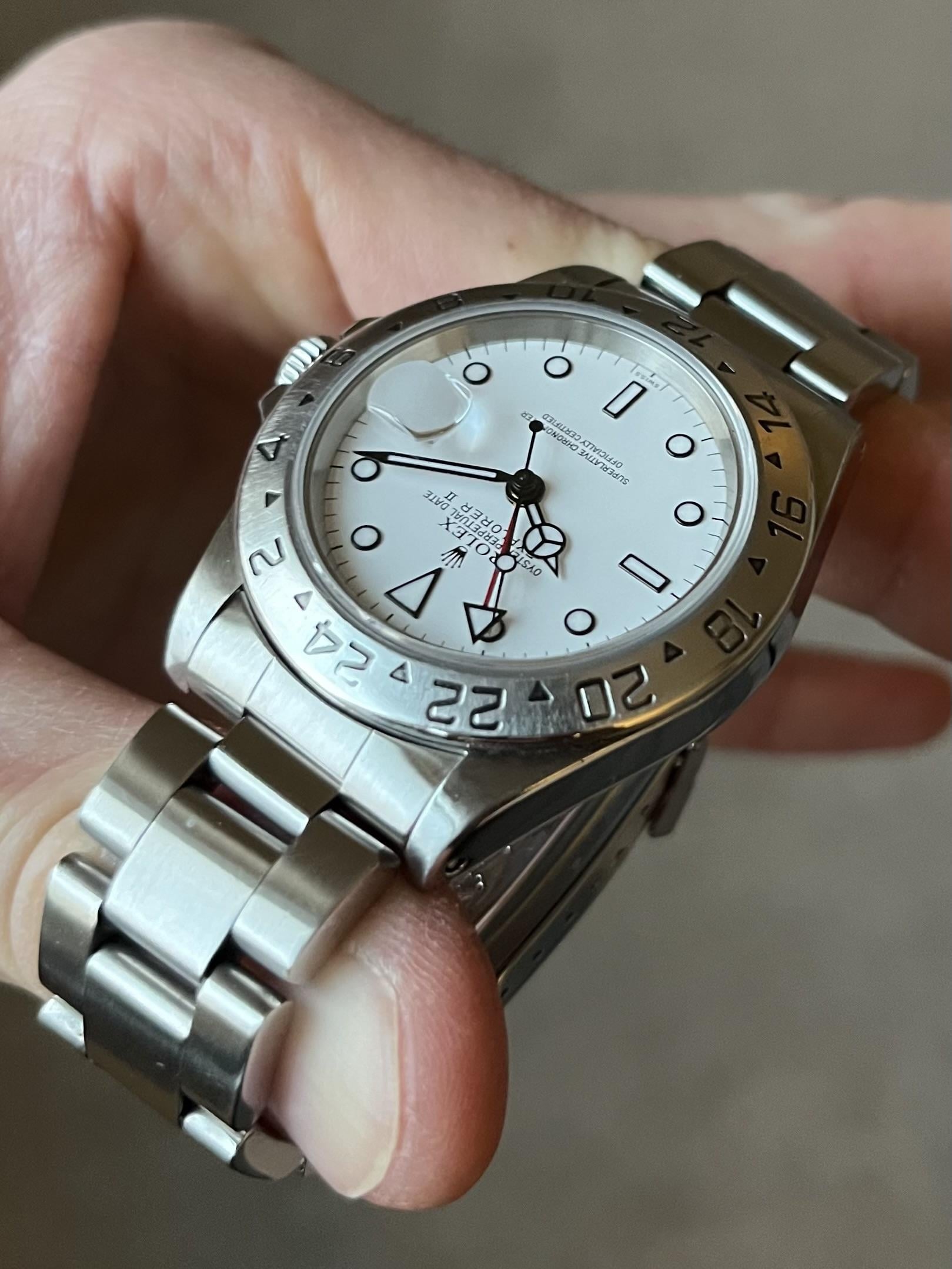 Rolex explorer shop ii swiss only