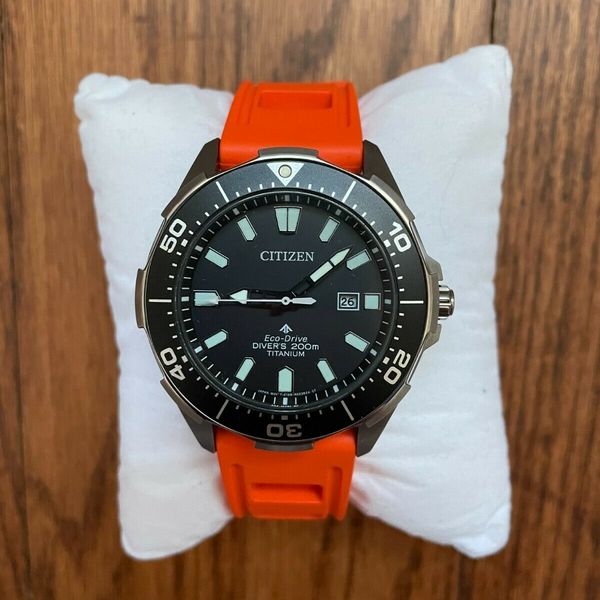 Citizen EcoDrive Promaster Titanium ISO Dive Watch Ref. No. BN020056E