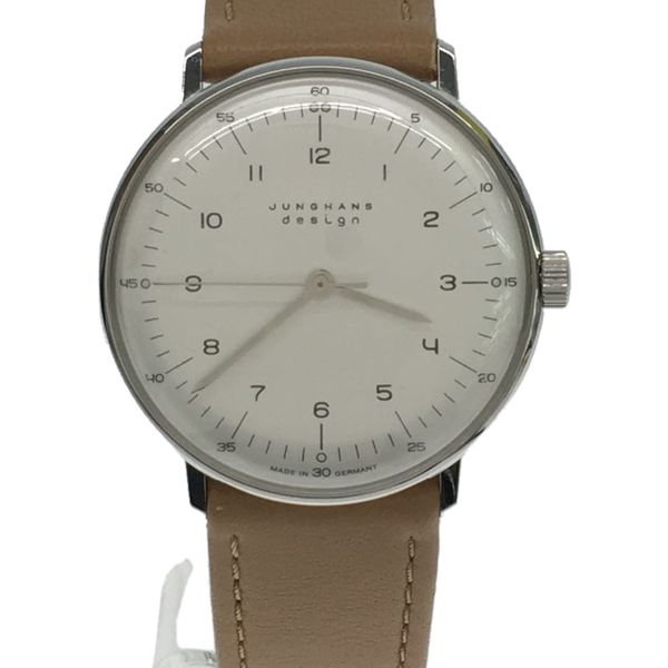 [Used] JUNGHANS Manual winding / selfwinding watch / analog / leather