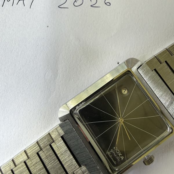 [WTS] Doxa Grafic Automatic Dark Grey Dial | WatchCharts Marketplace