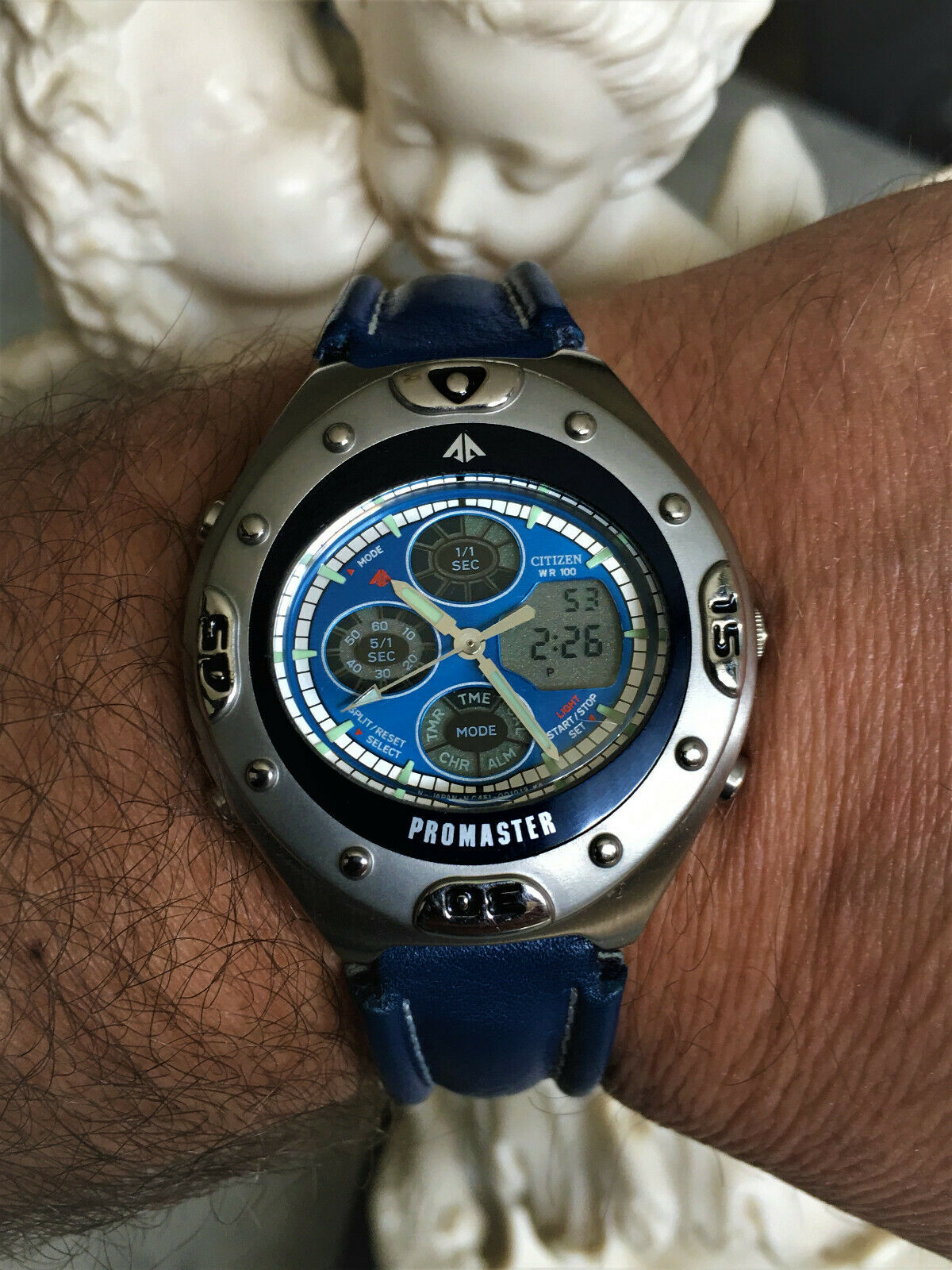 Citizen Promaster C451-Q00745K / Digital-Analog- BLUE - Vintage 
