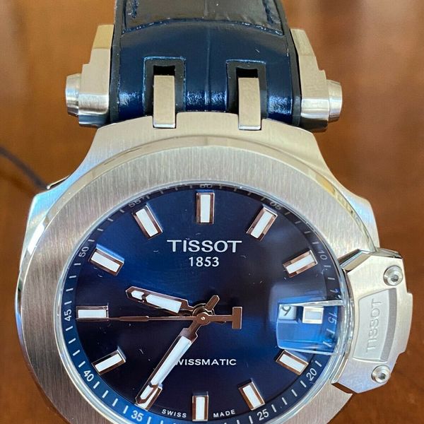 Tissot T Race Swissmatic Automatic Blue Dial Men S Watch T115 407 17 041 00 Watchcharts