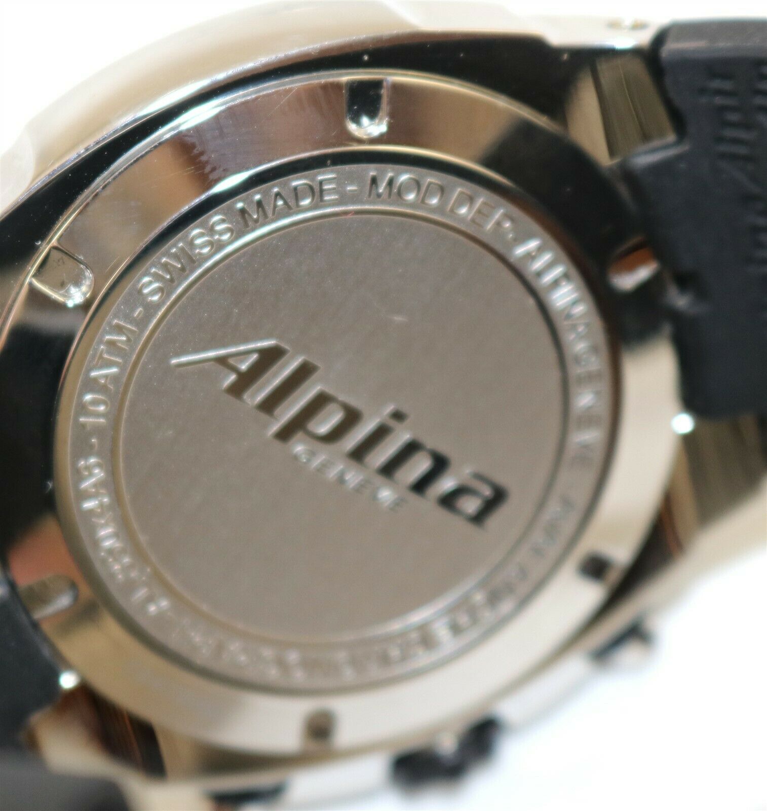Alpina Avalanche Chronograph AL-350X4A6 45mm Stainless Steel 