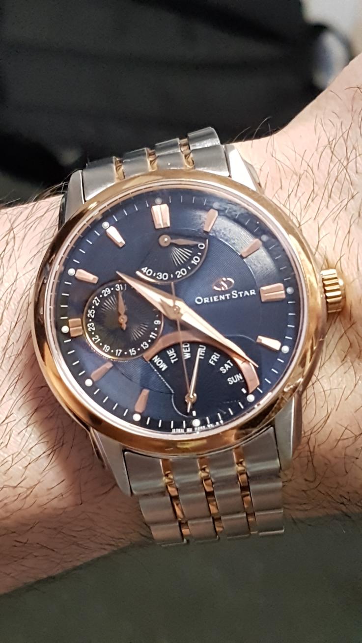 WTS Orient Star Retrograde DE00004D WatchCharts Marketplace