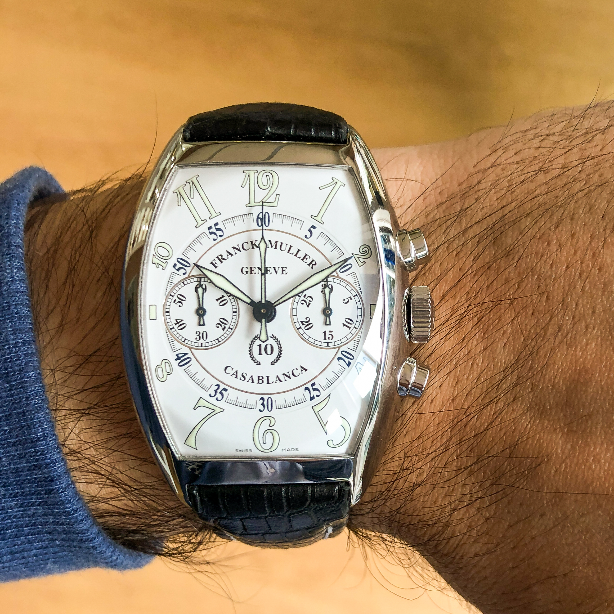 FS Franck Muller Casablanca 10th Anniversary 8880 CCC White