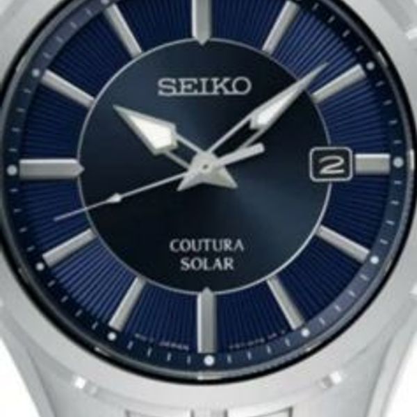 NEW Seiko Coutura SNE511P Solar Watch Sapphire Crystal | WatchCharts ...