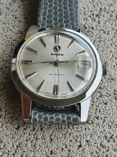 RADO Water Sealed 565.3027.2　稼働品　　中古品 Vintage Rado Automatic Swiss Men Gold Wrist Watch Date Water