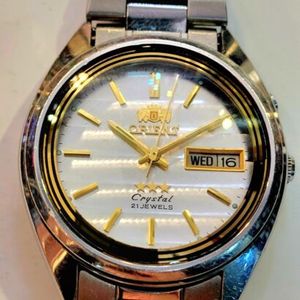 Vintage ORIENT 469WA3-81 S.Steel Automatic Japan Men's Watch