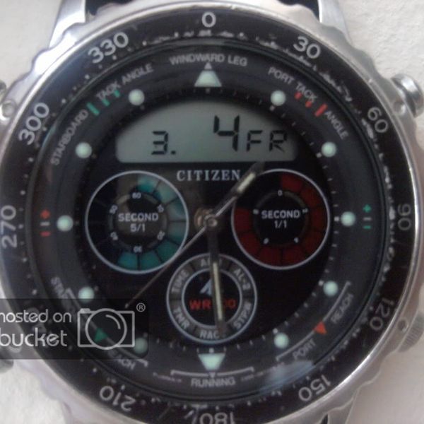 citizen c050 yacht timer