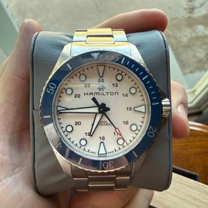 WTS] Hamilton Khaki ✨????Navy GMT h77555735 Men's Watch in 520