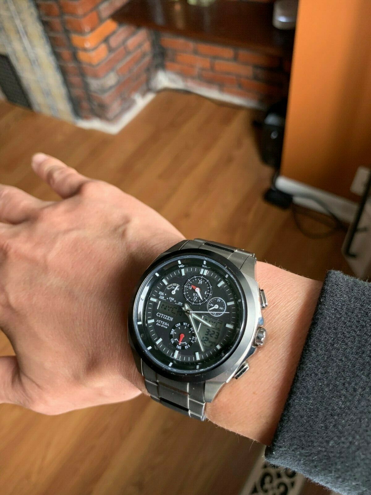 Citizen Attesa ATV53-3023 Eco-Drive Titanium Watch | WatchCharts
