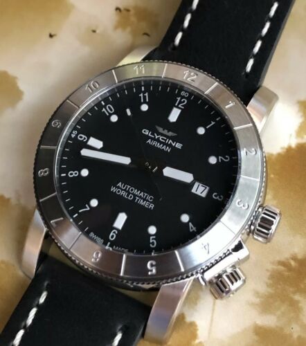 glycine airman world timer