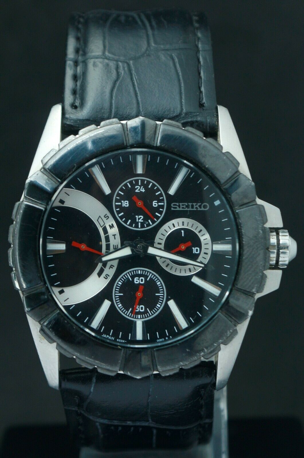 Seiko Lord 6G34-00F0 Multi-function Japan Made Men's Great
