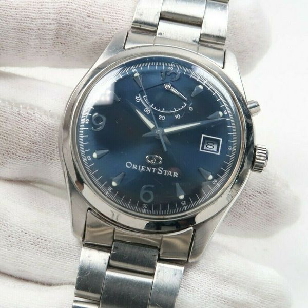 ORIENT STAR AUTOMATIC POWER RESERVE EX0C-C0 CS STAINLESS Mens