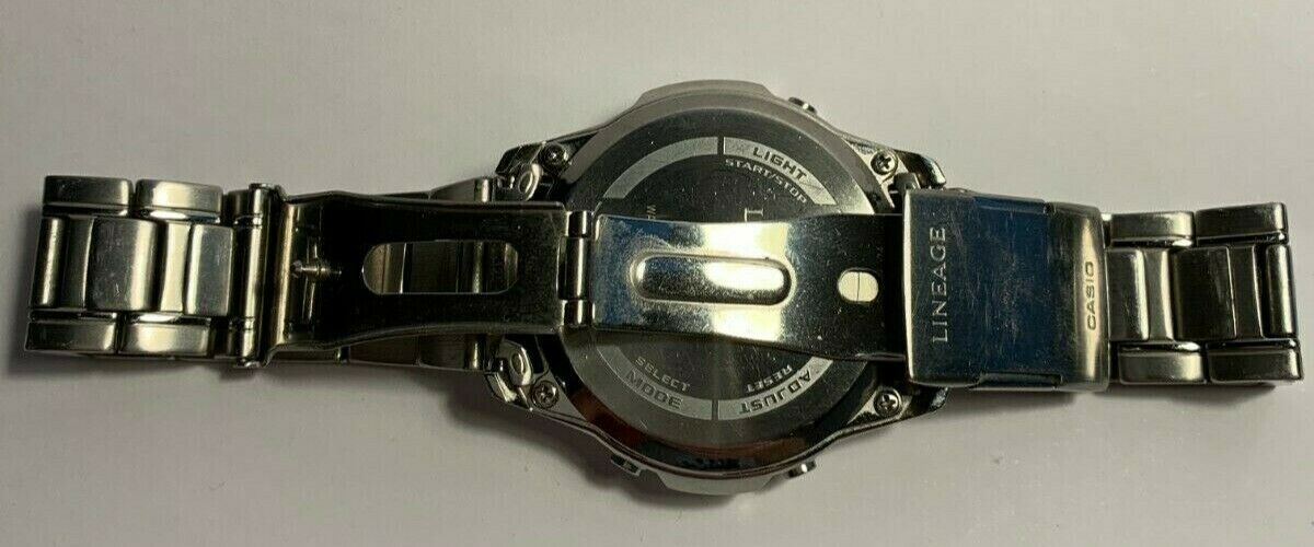 Mens Casio Lineage LIW-500 Multi Wave Ceptor Tough Solar Chrono