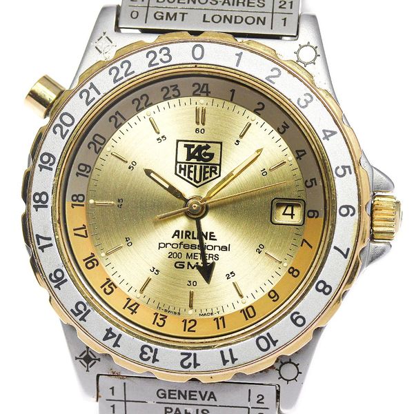 [TAG HEUER] TAG Heuer Airlines GMT 895.413 Quartz Men [Used ...