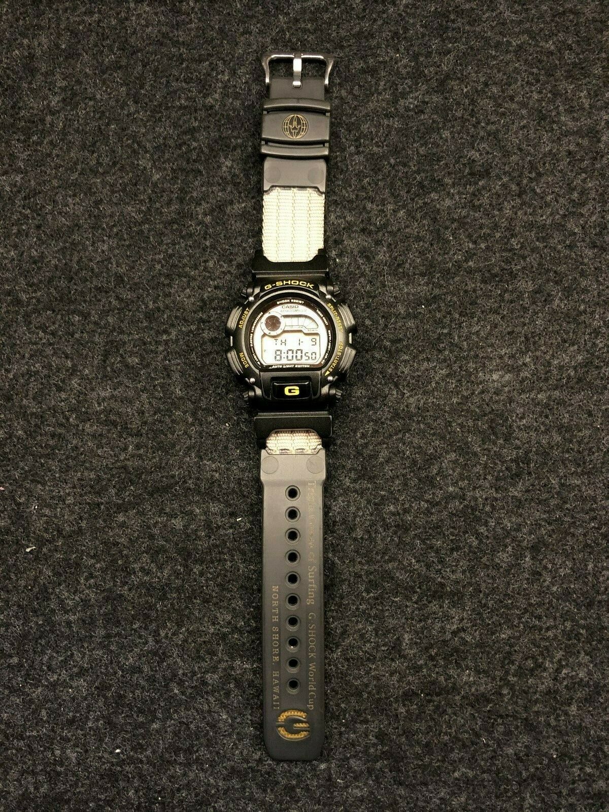 CASIO G SHOCK DW 9000 TRIPLE CROWN OF SURFING WATCH LIMITED