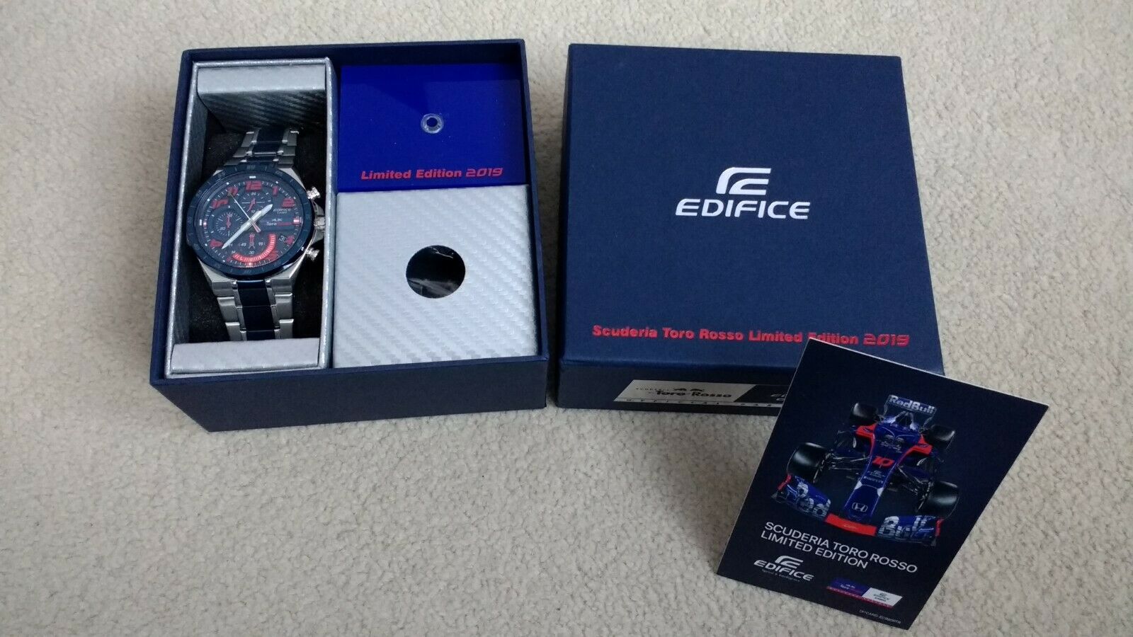 casio edifice toro rosso h samuel