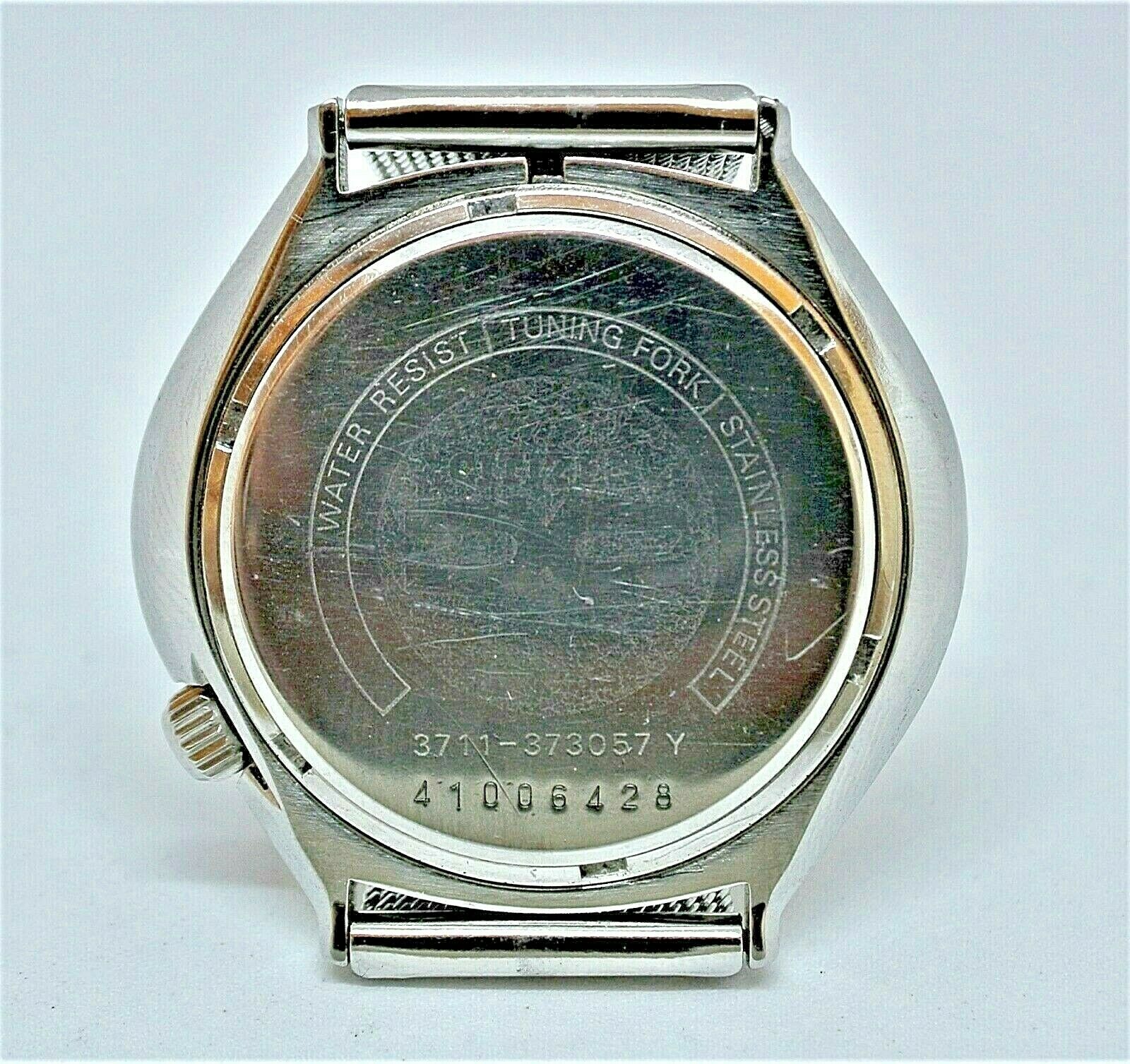 Vintage Citizen Hisonic 3711A Tuning Fork watch - runs very well 
