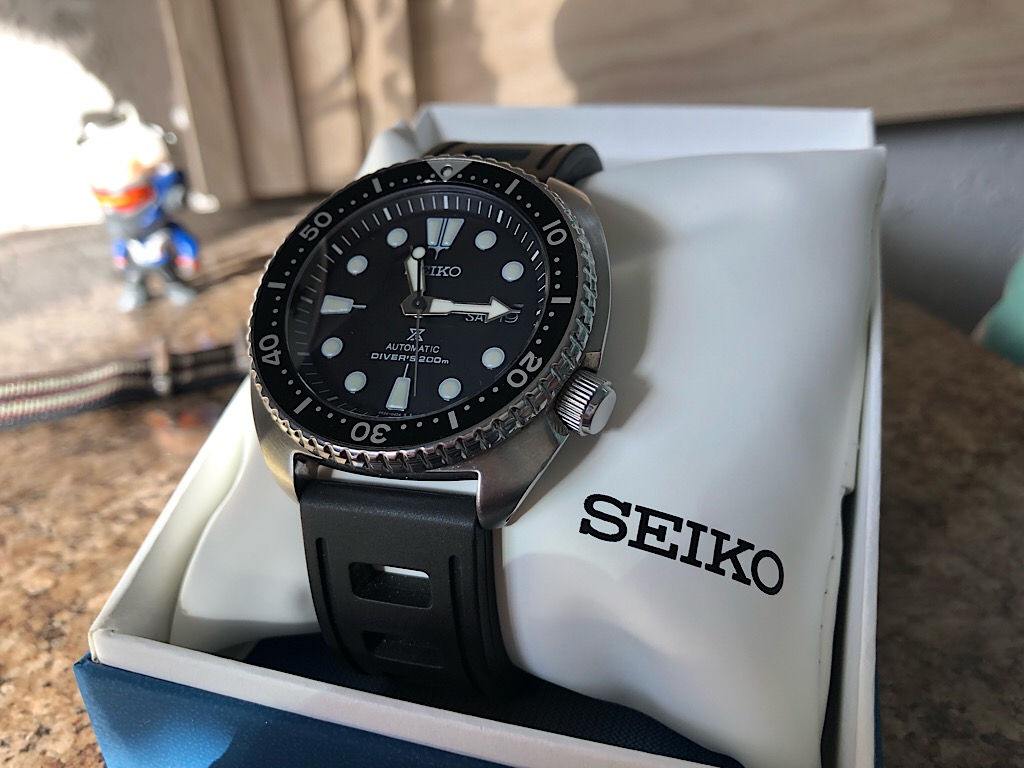 FS Seiko SRP777 Turtle ISOfrane w sapphire black day date wheels