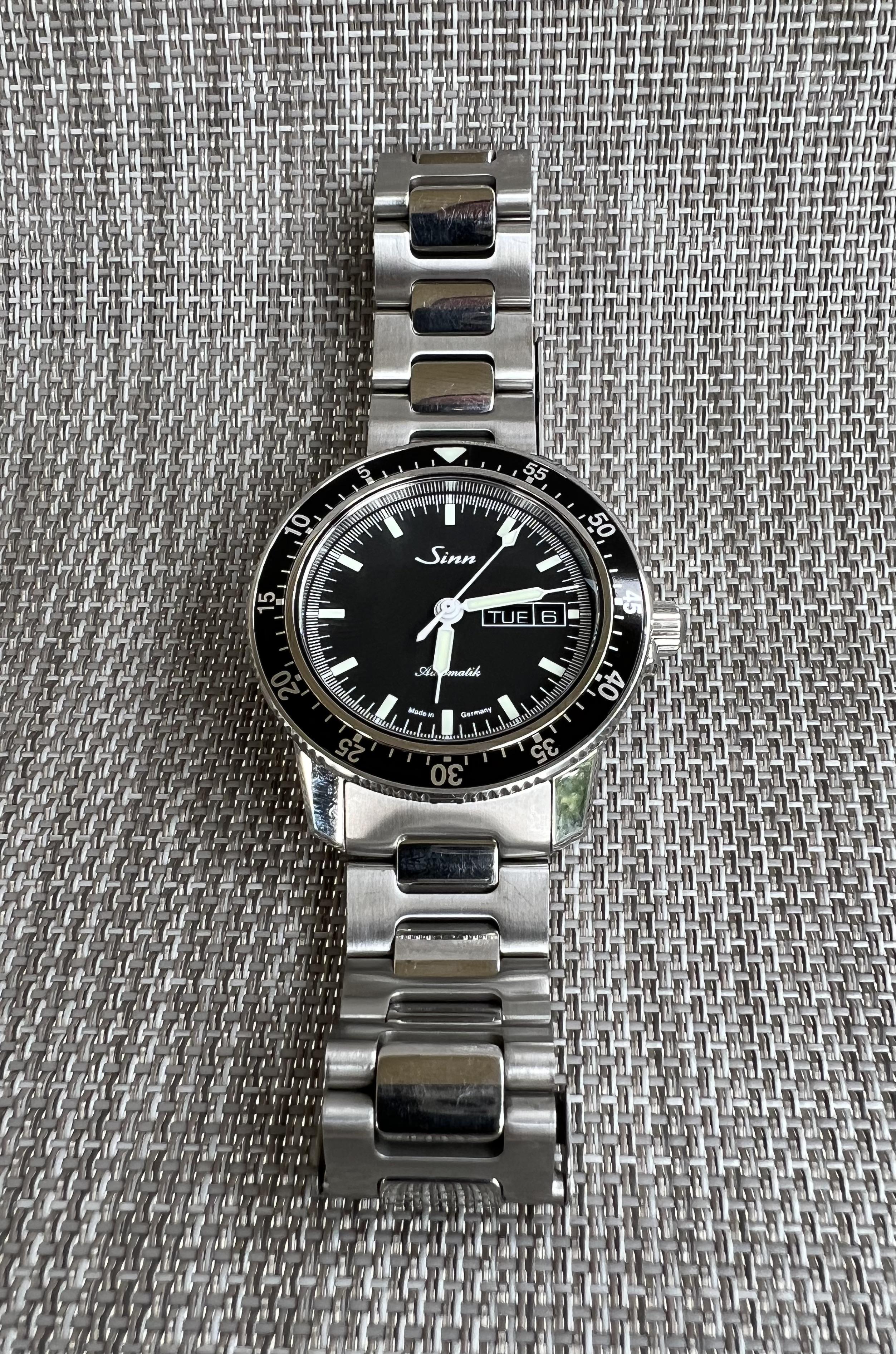 Sinn 104 h online link bracelet