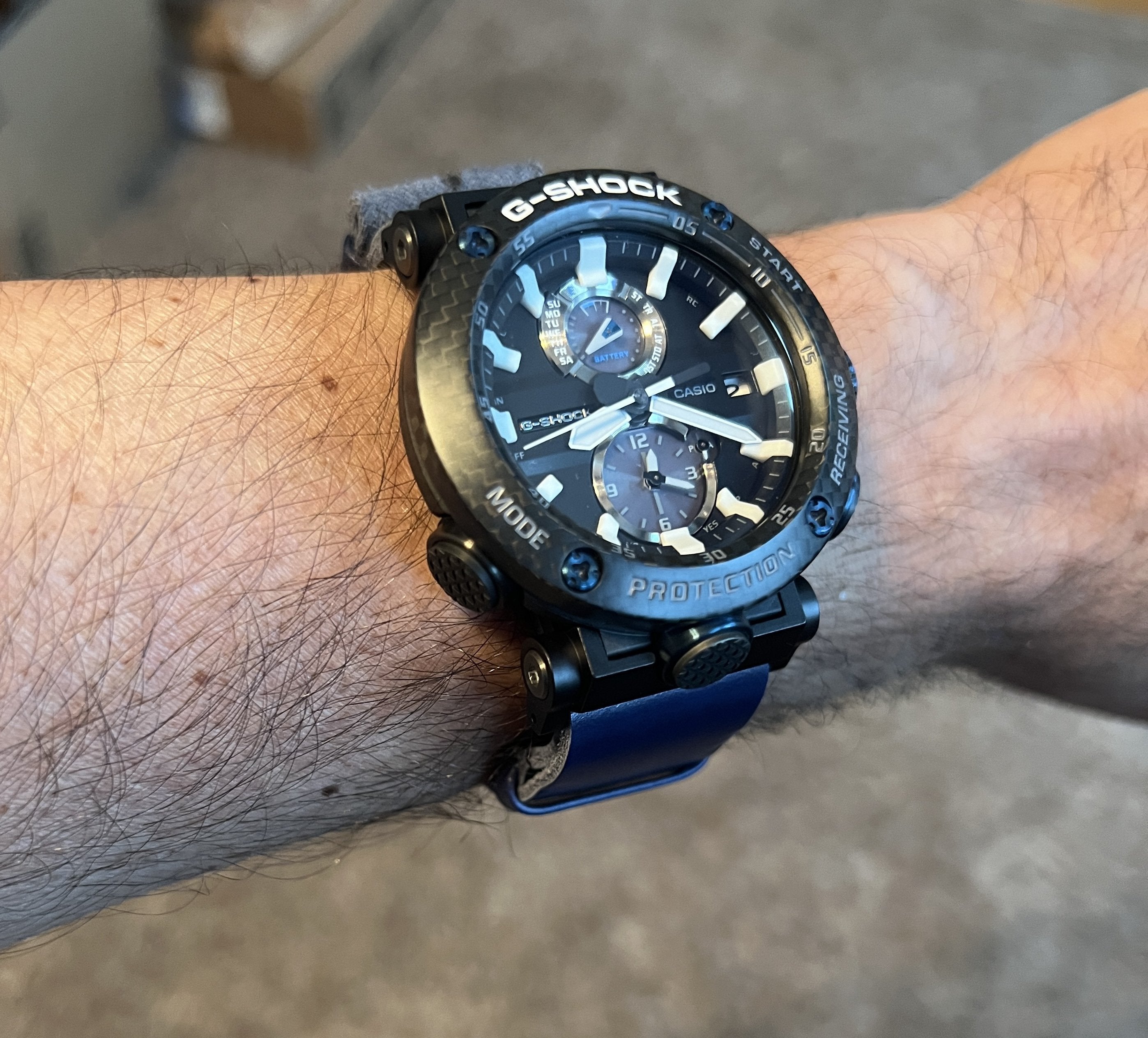 Wrist Casio Gwr 1000 Wrist G Shock Gwr B1000 GWR-B1000-1A G-SHOCK 