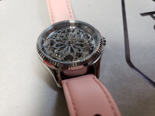 Fossil Rye Automatic Pink Leather Watch BQ3807 | WatchCharts