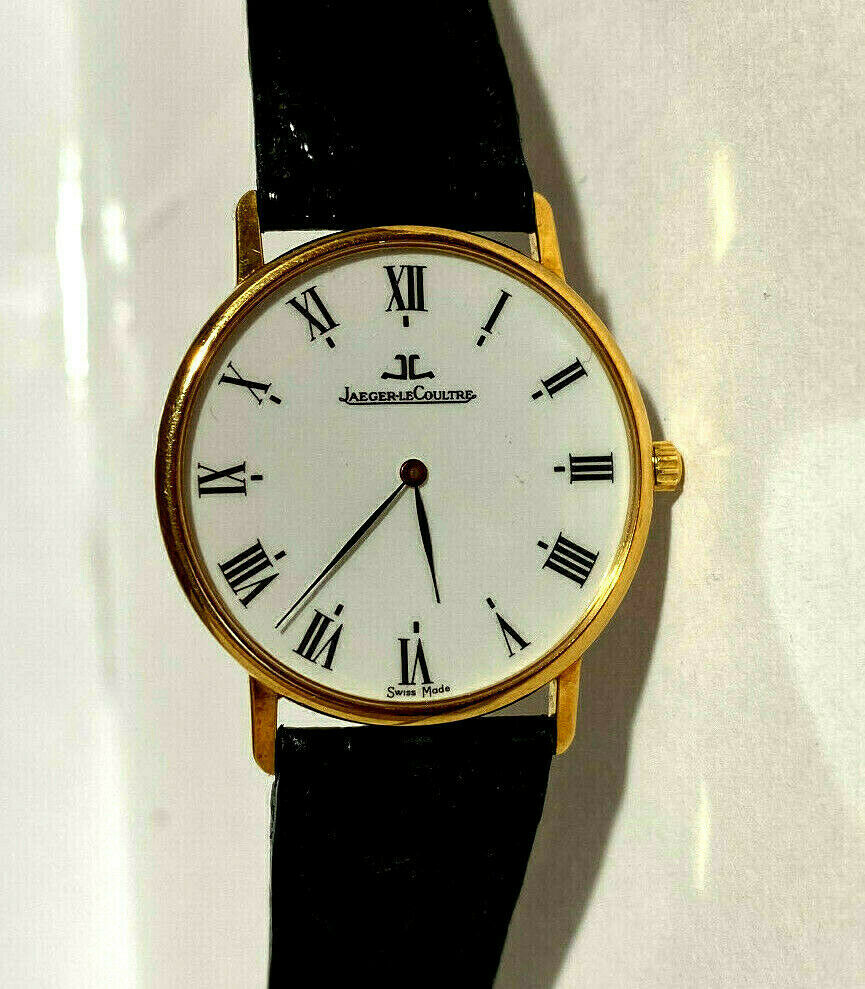 Jaeger LeCoultre Ultra Thin classic dress watch 111.1.09 18k gold