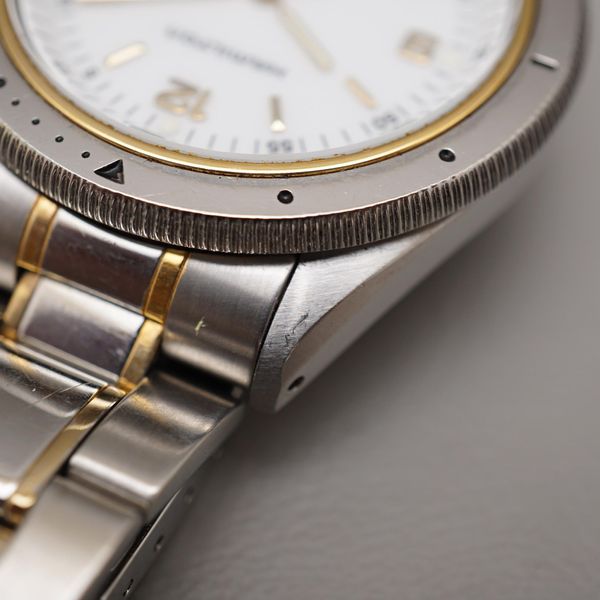 Montre Vintage Hamilton SUB 660ft - Boîtier 40mm Acier, Cadran Bleu, Mouvement ETA Quartz - Années 80