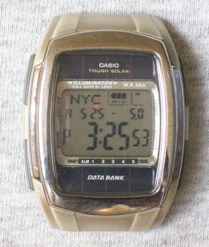 casio tough solar data bank