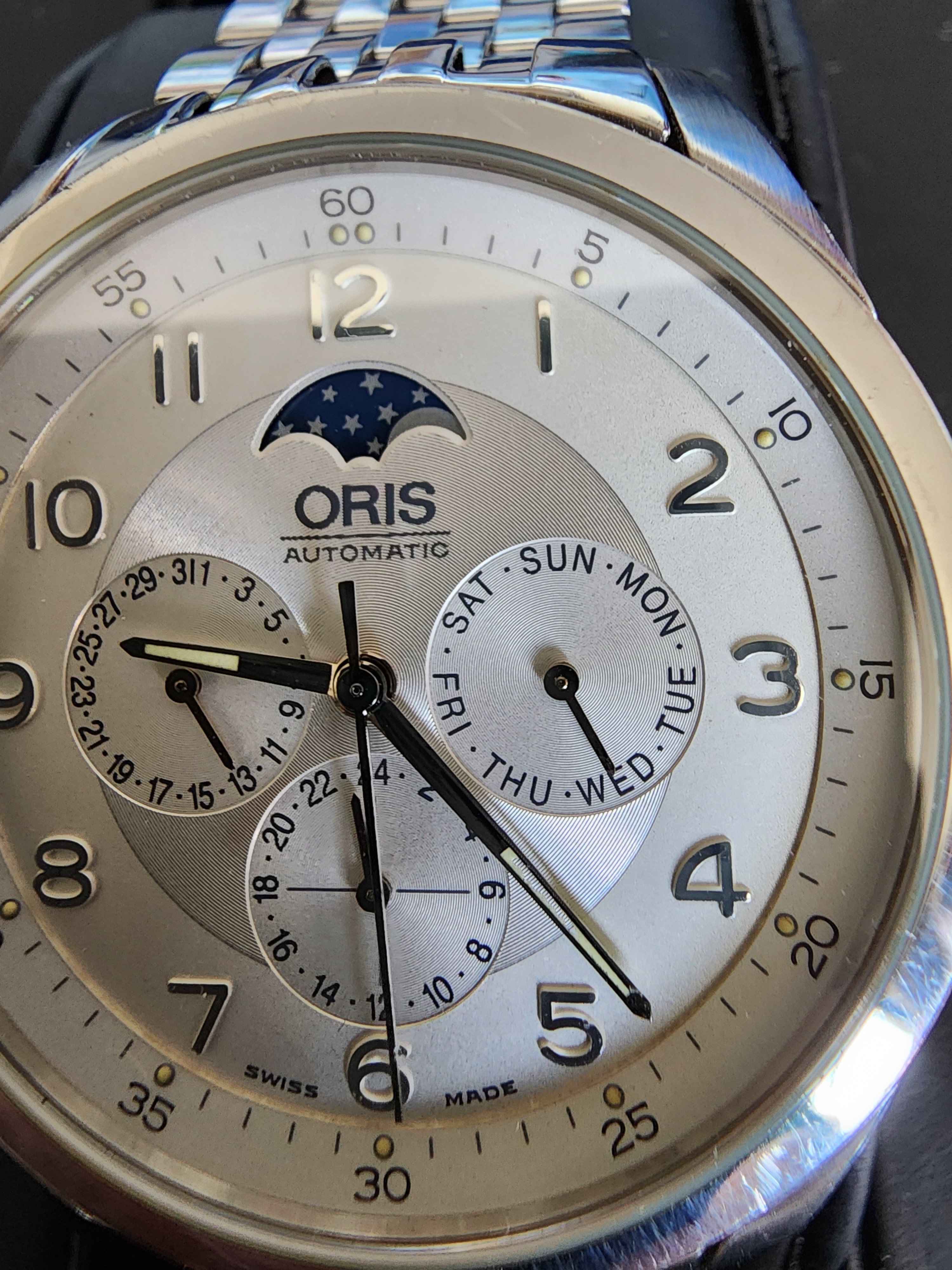 1 100 USD FS Oris Artelier Moonphase Complication. WatchCharts