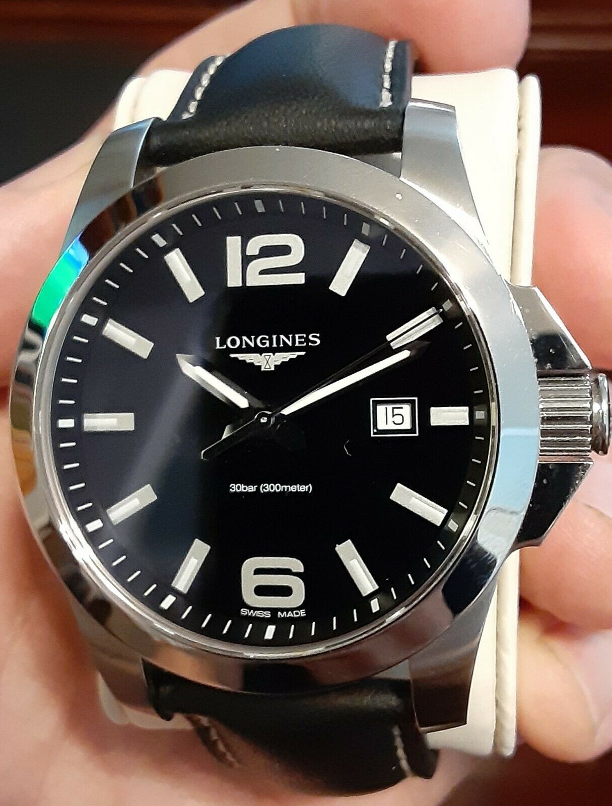 Longines Conquest 43 Quartz L3.760.4.56