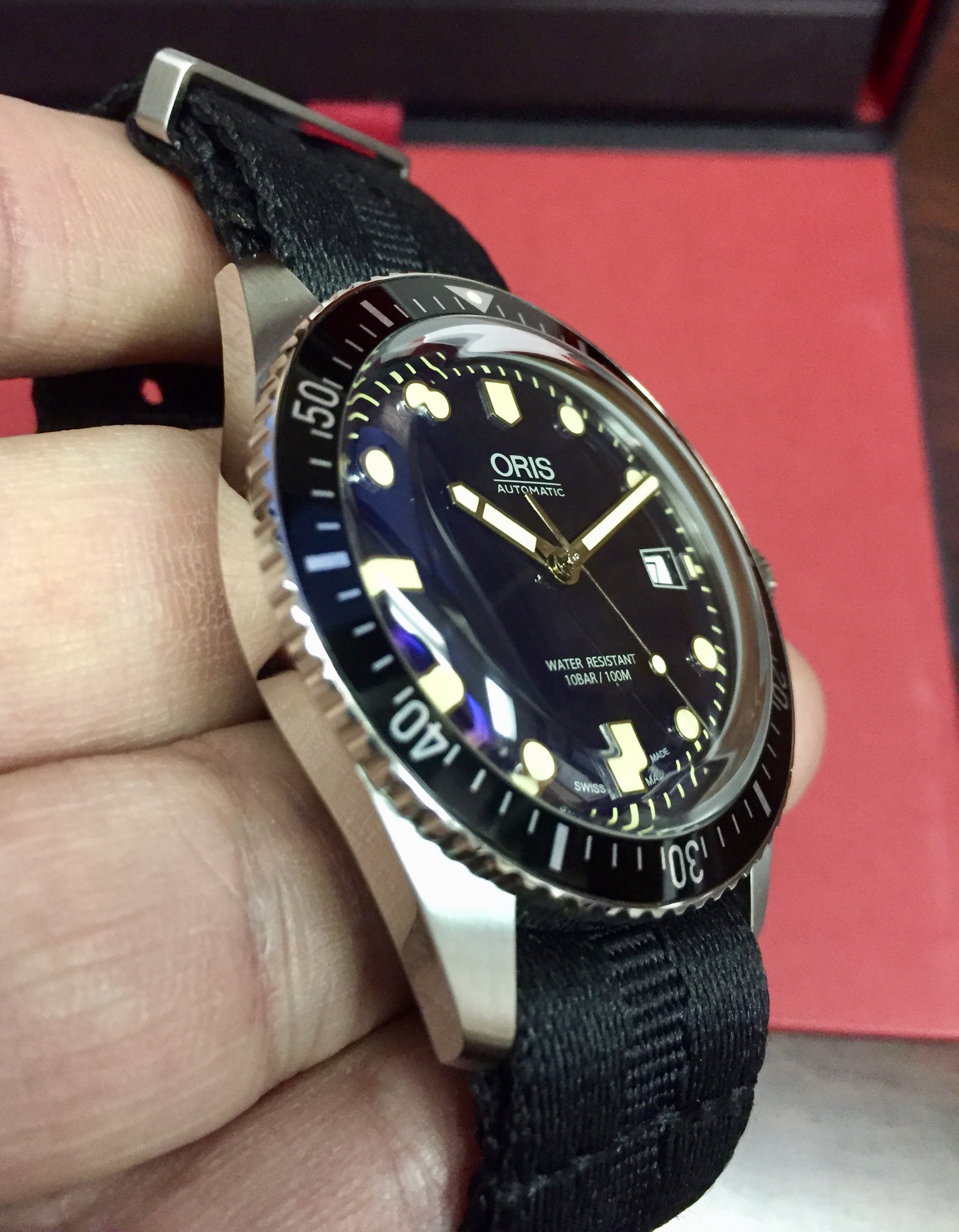 Oris 65 nato best sale