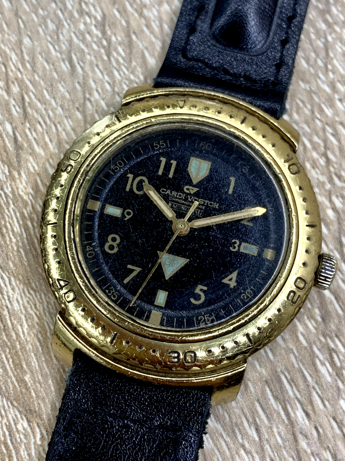 Russian Mechanical Wrist Watch CARDI VOSTOK Chronoscope Racingtime |  WatchCharts