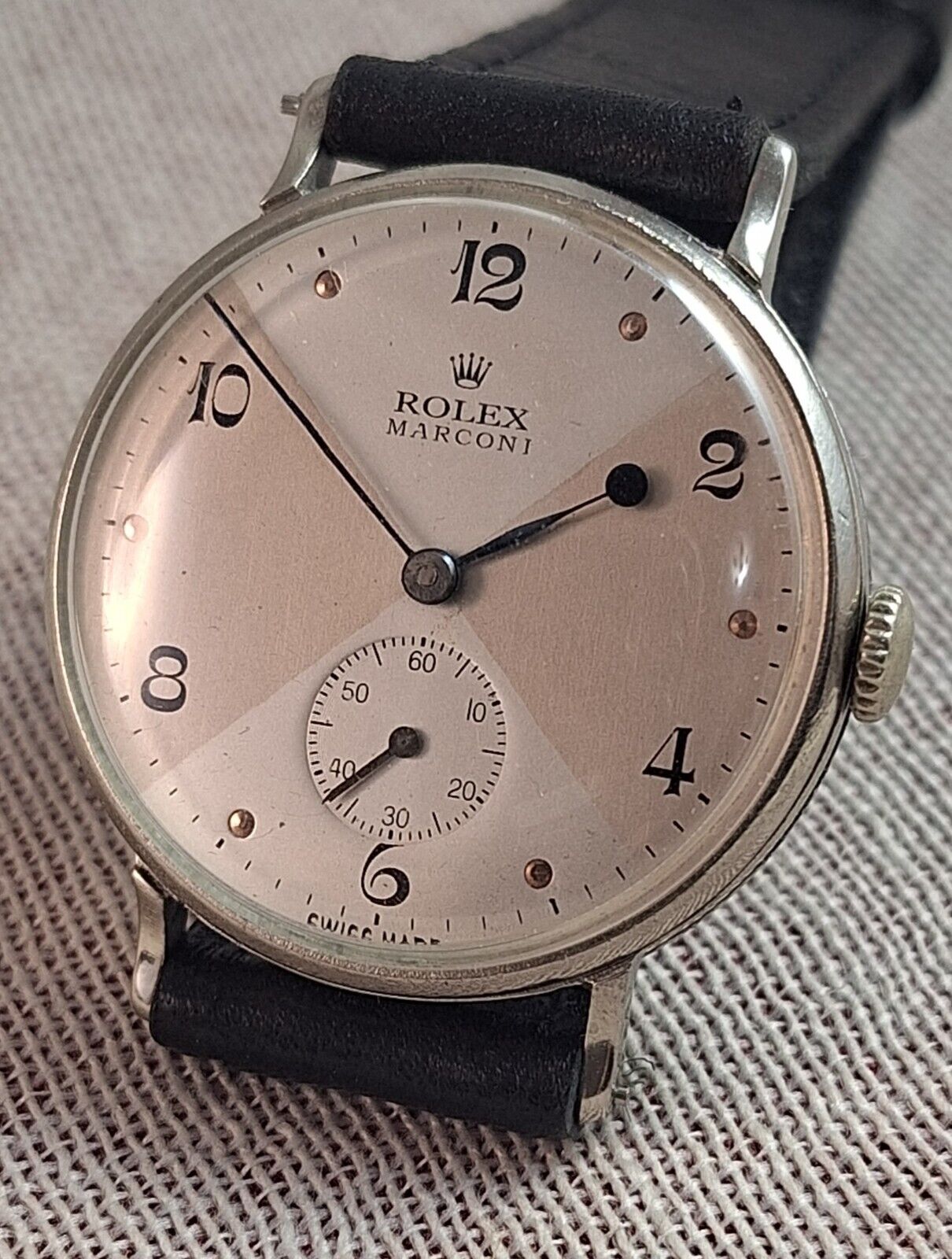 【値下げ】ROLEX MARCONI【レア物】腕時計ヴィンテージ vintage ROLEX MARCONI mens watch,manual wind | WatchCharts
