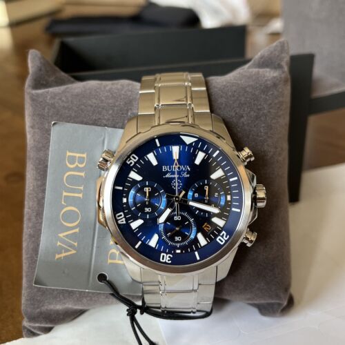 96b256 men's marine sale star chronograph watch