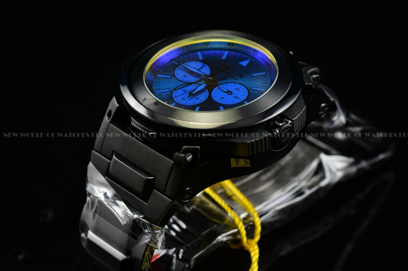 Invicta 54mm Reserve Transatlantic Flip Dial Tinted Crystal