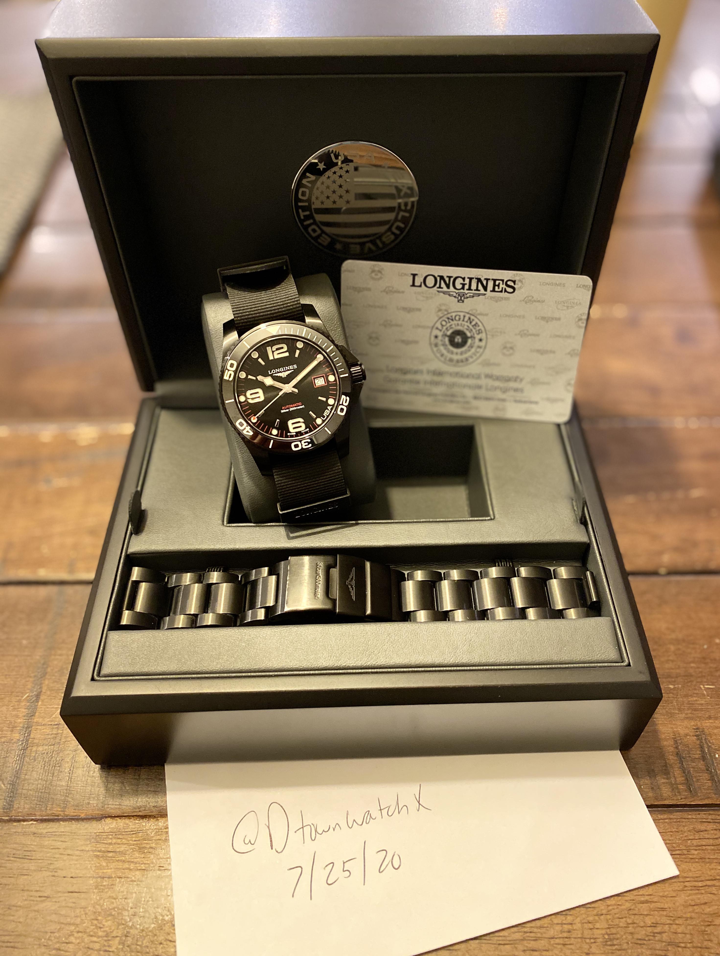 Longines hydroconquest best sale usa edition