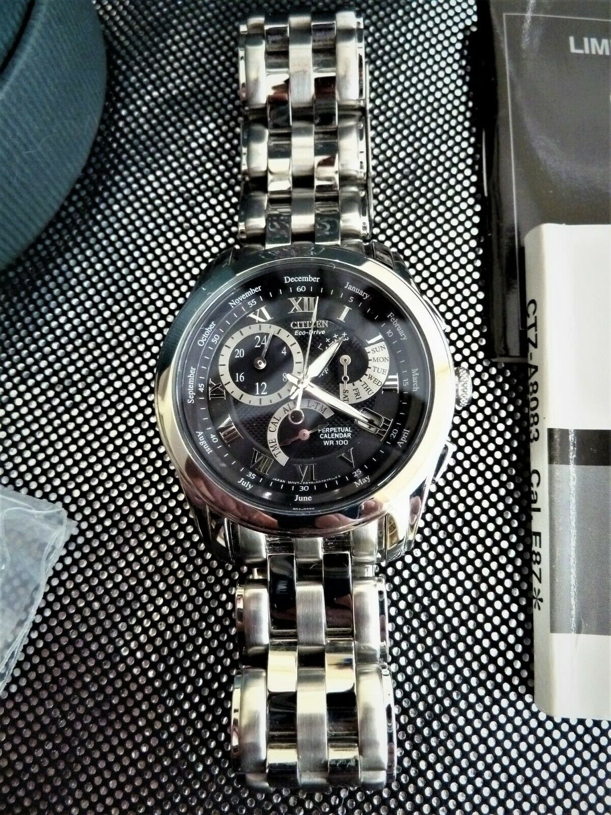 Citizen Eco-Drive Men's CTZ-A8083 model E87 Solar Powered Watch