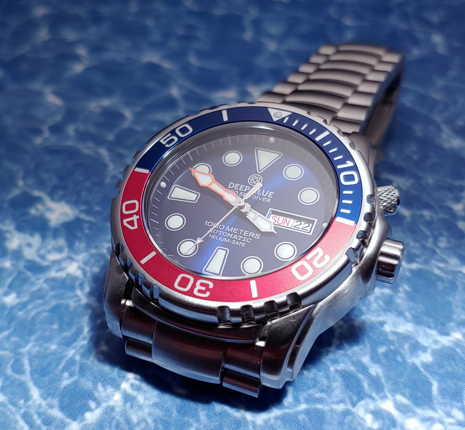 Deep blue pro discount sea diver 1000m