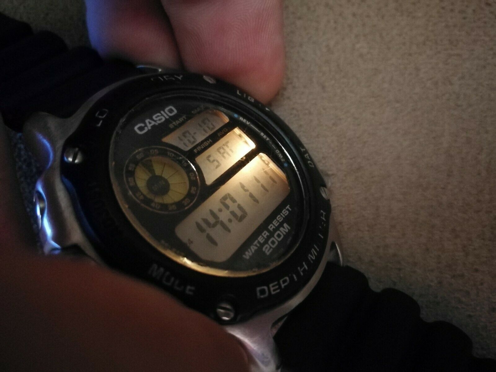 CASIO カシオ 腕時計 DEP-510 潜水王 ログメモリー ディプス