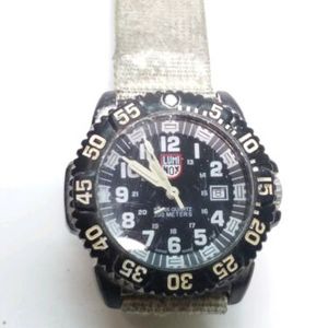 Luminox Watch Series 3050 3950 Navy Seals Black White Needs Battery Watchcharts