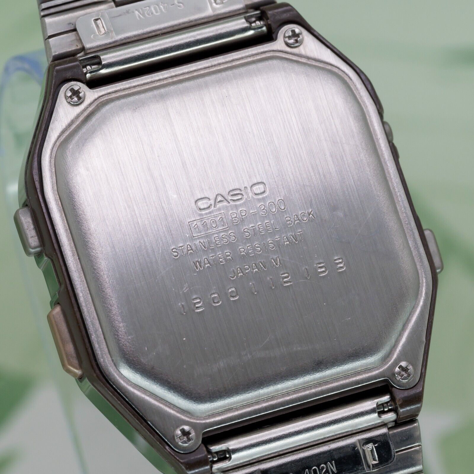 1993 CASIO BP-300 BLOOD PRESSURE MONITOR WATCH VINTAGE
