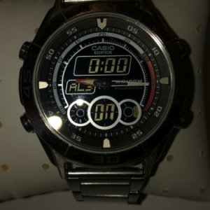 Casio Edifice 3781 EFA 115 Mens Stainless Steel Watch